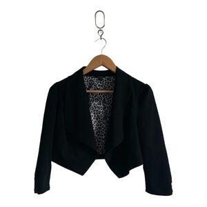 Debenhams Cropped Open Front Blazer